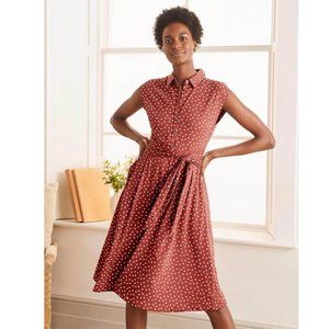 Boden Althea Jersey Shirt Dress 6